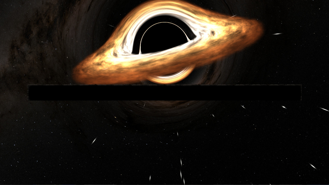 Nightsky and Black Hole